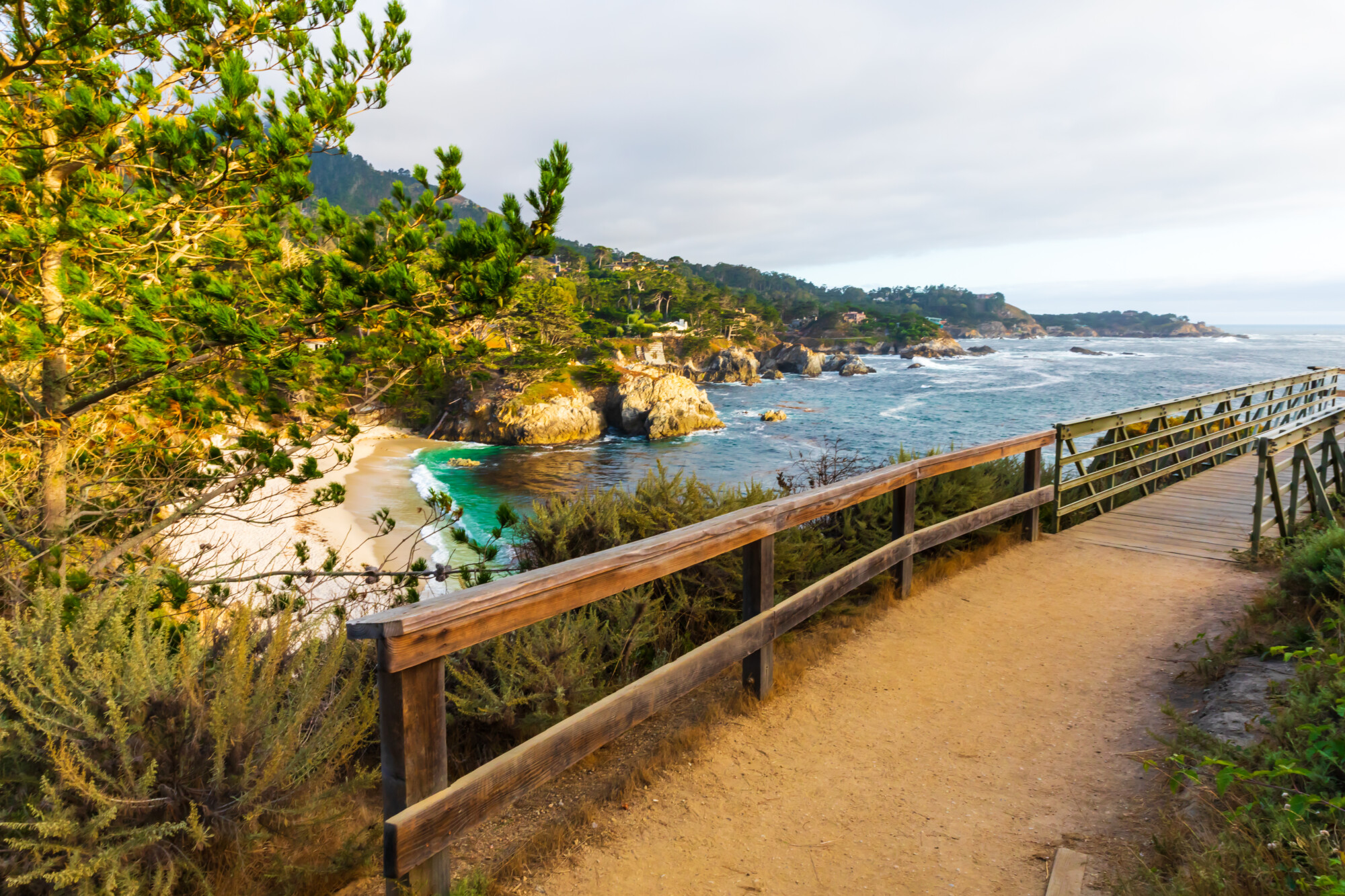 Gibson’s beach in Point Lobos State Nature Reserve in Carmel-B