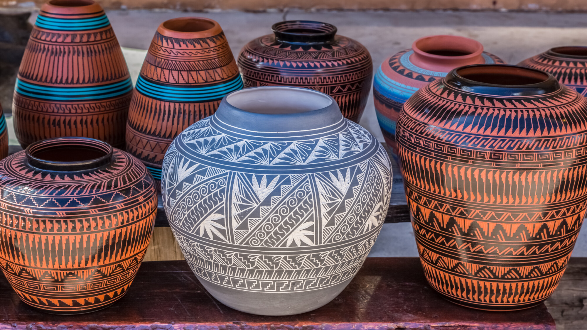 Clay Pots, Santa Fe, New Mexico