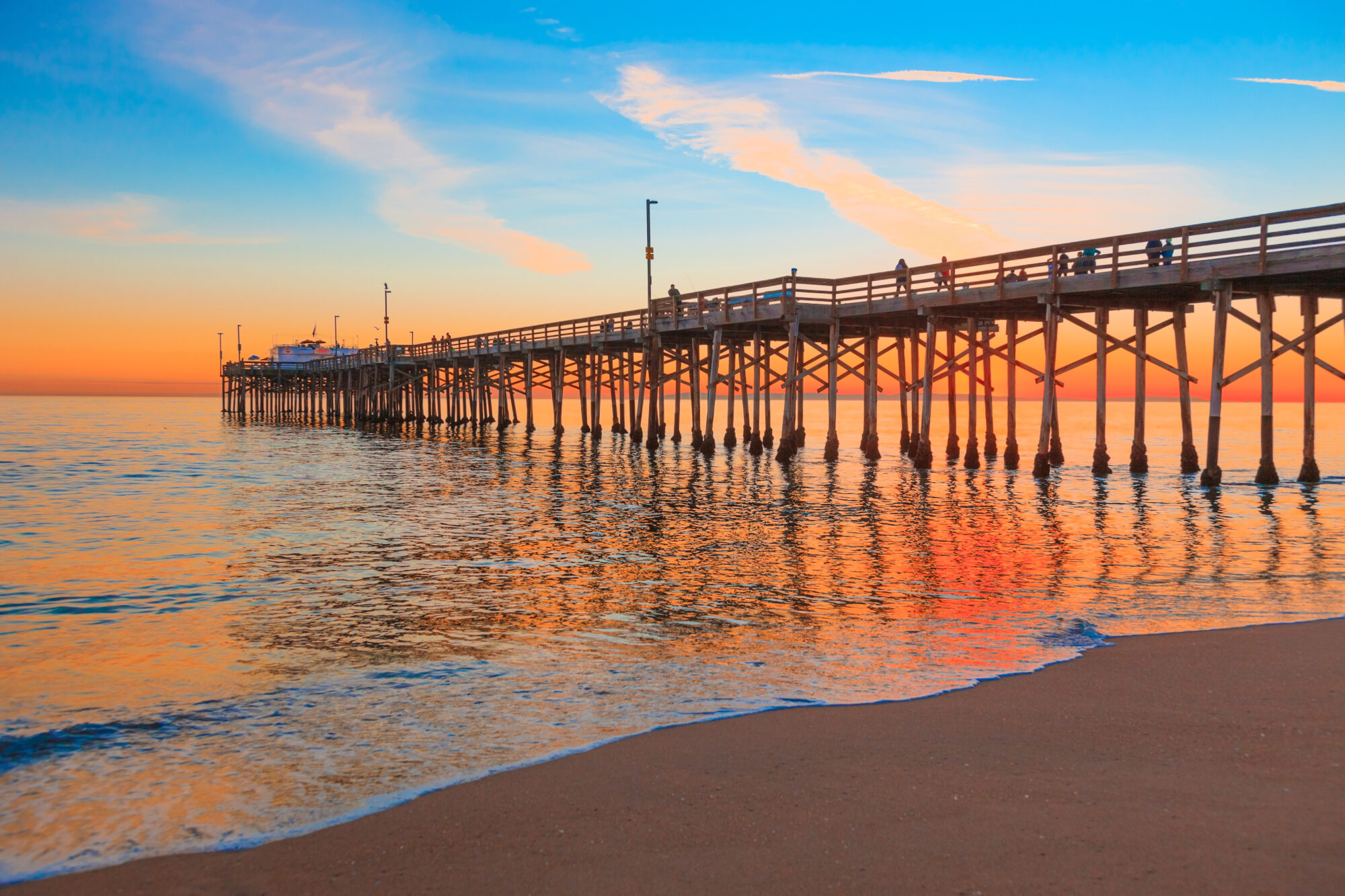 Newport Beach Balboa Pier, RTE 1,Orange County California